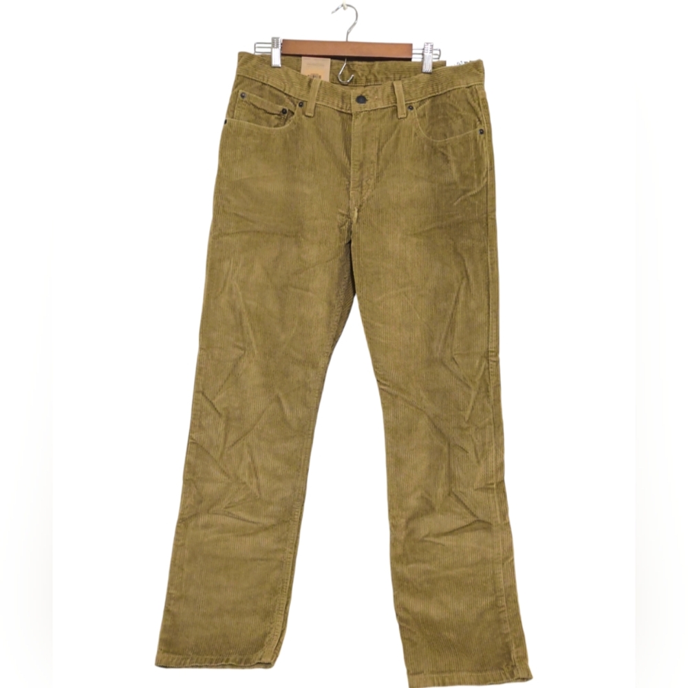 Levi's sz 30 sz 31 sz 32 Carmel Tan Straight Leg Corduroy Neutral Fall Pants